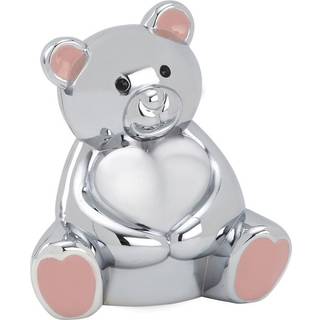 Bamse m. Lyseblå forkromet