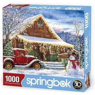 Springboks 1000 stykke puslespil Lazy Creek Country Store - Made in USA