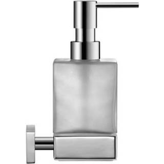 Duravit Karree säbedispenser, vägmonteret frostet glas, krom Accessoires
