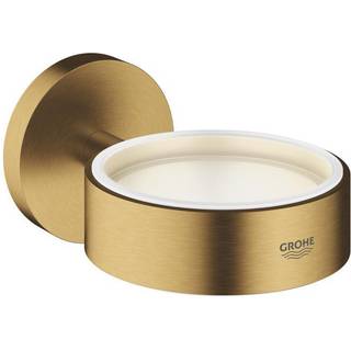 GROHE Essentials holder til glas og sæbedispenser børstet cool sunrise