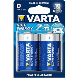 VARTA LONGLIFE Power D-batterier LR20 2 stk