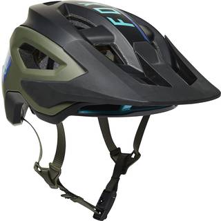 Fox Racing Speedframe Pro Mountain Bike Helmet blokerede Army Lille