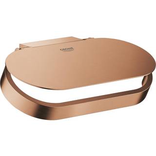 Grohe Selection toiletpapirholder 152mm m/låg børstet warm sunset