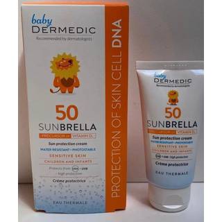 Dermedic Sunbrella Baby Beskyttende ansigtscreme SPF 50 50 g - 50 g