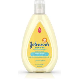 Johnsons head-to-toe tårefri blid babyvask & shampoo 1.7 fl. Oz 1,70 oz