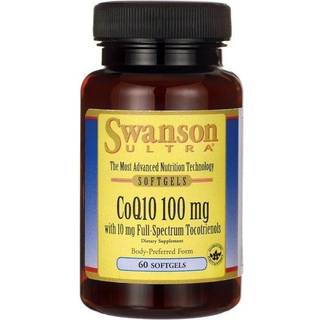 CoQ10, 100 mg (med 10 mg tocotrienoler) - 60 bløde kapsler