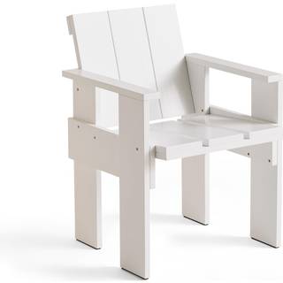 HAY Crate Dining Chair - White Water-based lacquer pinewood