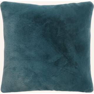 Fake fur pude fra ESSENZA - FURRY DENIM