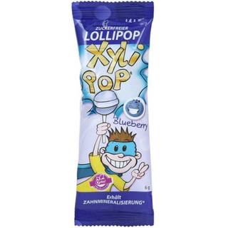 Xylitol Slikkepind MIRADENT Xylipop Blueberry 6g