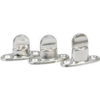 Kalechevridere, kromet messing, 10 mm, 10-pack