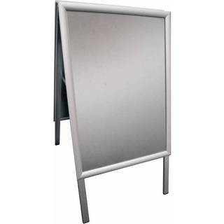 Twin LIGHT gadeskilt B1 70x100cm aluminium