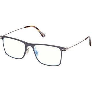 TOM FORD Mand FT5865-B 13 Vista -rammer Metal Ruthenium Firkantet Normal