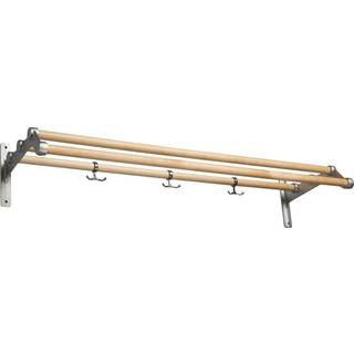 Essem Design Nostalgi 291 hattehylde birk, stel i aluminium