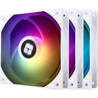 Thermalright TL-C12CW-S ARGB - White (3-pack) - Kabinet køler - 120mm - Hvid med RGB - 26 dBA