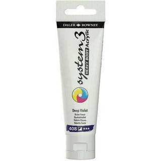 Daler-Rowney System3 Heavy Body akrylfarve 59 ml – Deep Violet 408