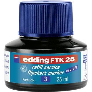 Edding FTK25-3 blå refill blæk til flipchart markers
