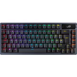 ASUS ROG Azoth Tastatur Mekanisk Per-tast RGB Trådløs Kablet Tysk --> På fjernlager, levevering hos dig 23-06-2026