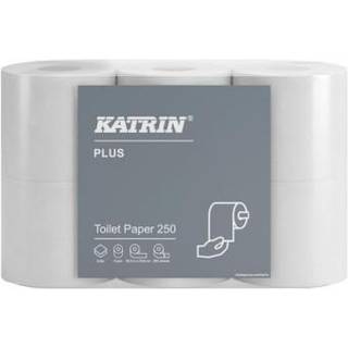 Katrin Toiletpapir 2-lag P 36,82 m Hvid Plus Ø11,5 cm 42 rl (79933)