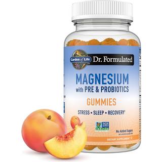 Dr. Formuleret Magnesium med Pre- & Probiotiske Gummies, Fersken - 60 stk