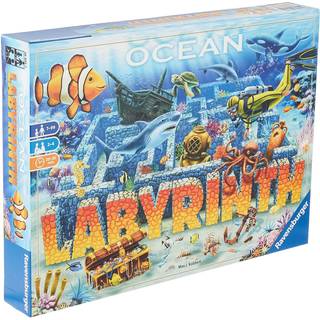 Ravensburger Ocean Labyrinth Family Board Game for Kids & Adultss Ages 7 and Up - So Easy at Learn & Play with Great Replay Value
