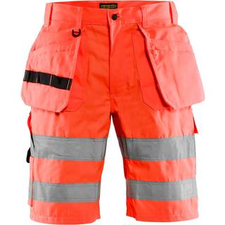 Blåkläder 1535 High Vis Shorts / High Vis Arbejdsshorts - C48 - High Vis Rød