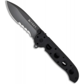 M21 G-10 foldekniv, veff serrations