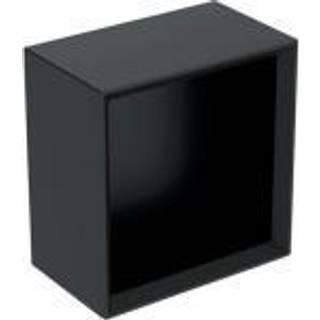 Geberit iCon vægboks kvadratisk: B=22.5cm, H=23.3cm, T=13.2cm, Lava / Lakeret mat
