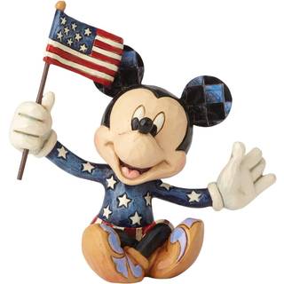 Disney Mickey Mouse med flag figur