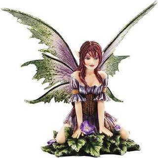 Pacific Giftware Ny 2013 Amy Brown Fantasy Wild Violet Faery Mushroom Fairy Statue Enchanted 6 """" H Figurine