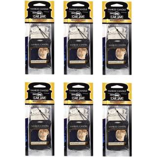 Yankee Candle Midsommer's Night Paper Car Jar Jar Hanging Air Freshener (Pack of 6)