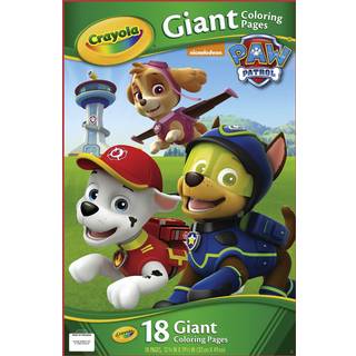 Crayola Paw Patrol Giant Coloring Pages
