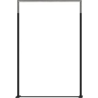Tøjstativ Bukto, Bredde 102,8 cm, Farve Sort / Poleret stål