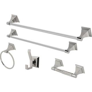 Kingston Brass BAHK61212478PN Monarch 5-delt badev?relsesudstyr til Poleret nikkel