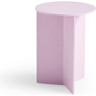 HAY Slit Table - Wood - High - Pink