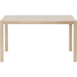 Muuto Workshop Skrivebord Varm Grå Linoleum/Eg