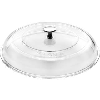 Staub Låg Hvælvet 28 cm, Glas