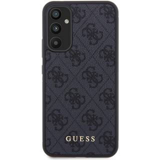 Samsung Galaxy A34 5G Guess 4G Metal Gold Logo Hybrid Cover - Grå