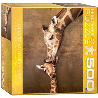 Giraffe Mother's Kiss Puslespil 500-stykker
