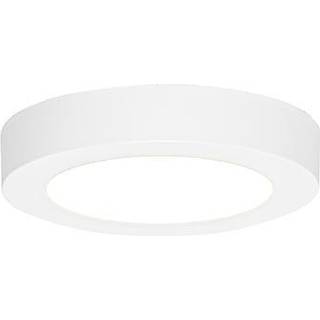 Nedfældet eller overflademonteret spotlight hvid 14 cm inkl. LED 3-trins dæmpning til varmt lys - Trans