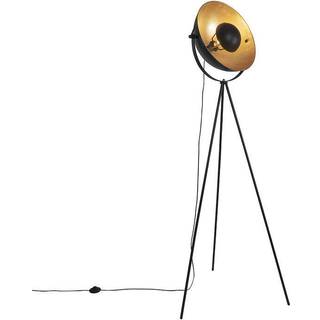 Gulvlampe sort med 42 cm justerbart stativ - Magnax