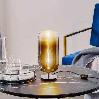 Artemide Gople Mini bordlampe, blå/sølv