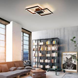 Paul Neuhaus Q-MARKO LED-loftlampe, 2 lk, kantet