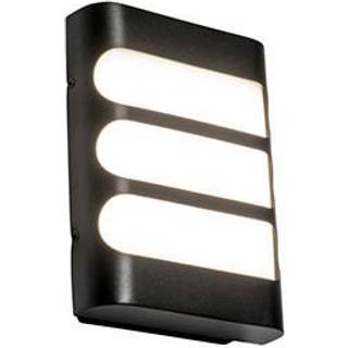 Moderne væglampe sort inkl. LED IP44 - Gaev