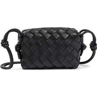 Bottega Veneta Candy Loop leather camera bag - black - One Size