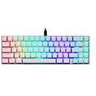 Motospeed - Mechanical gaming keyboard CK67 RGB white