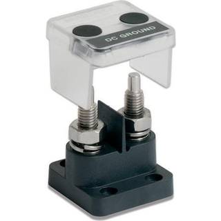 Klemrække BEP Marine Pro Installer Insulated Stud Double, 2 x M10, 100 A (50 A per anslutning), med låg