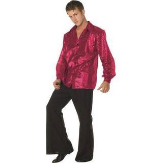 Herre 70's Disco Inferno Blue M