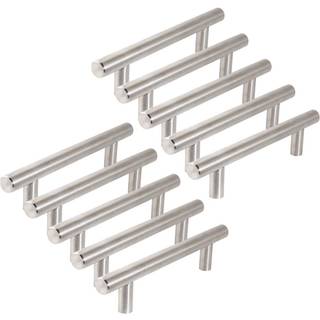 Design House 189647 Truss/Hallow Bar Cabinet 4 """" Pull Satin Nickel 10 Pack