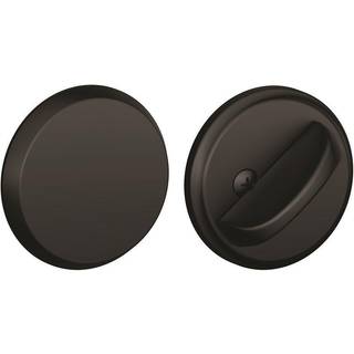 Schlage B81622 Standard trim ikke-tastet ensidet deadbolt H?jeste boligsikkerhed Single Thumbturn Matte sort