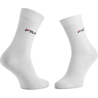 FILA 3-pak Lifestyle Plain Socks - White - Str 39/42